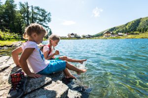 sommerlicher Wasserspaß am Falkertsee