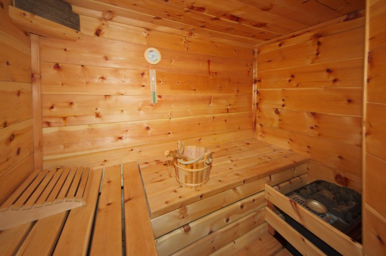 Sauna und Dampfbad in der Falkert-Huette